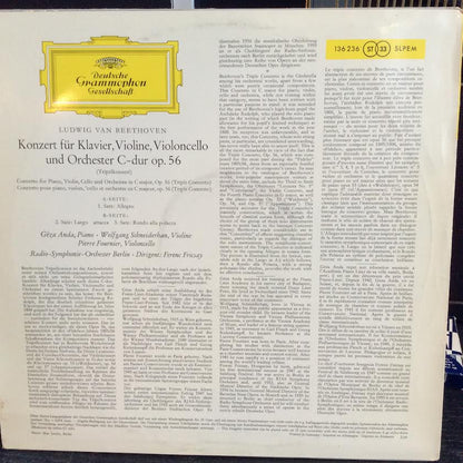 Tripelkonzert (VINYL) | Excellent+ (EX+) Near Mint (NM or M-) - CLASSICAL / USED *EXCELLENT+*