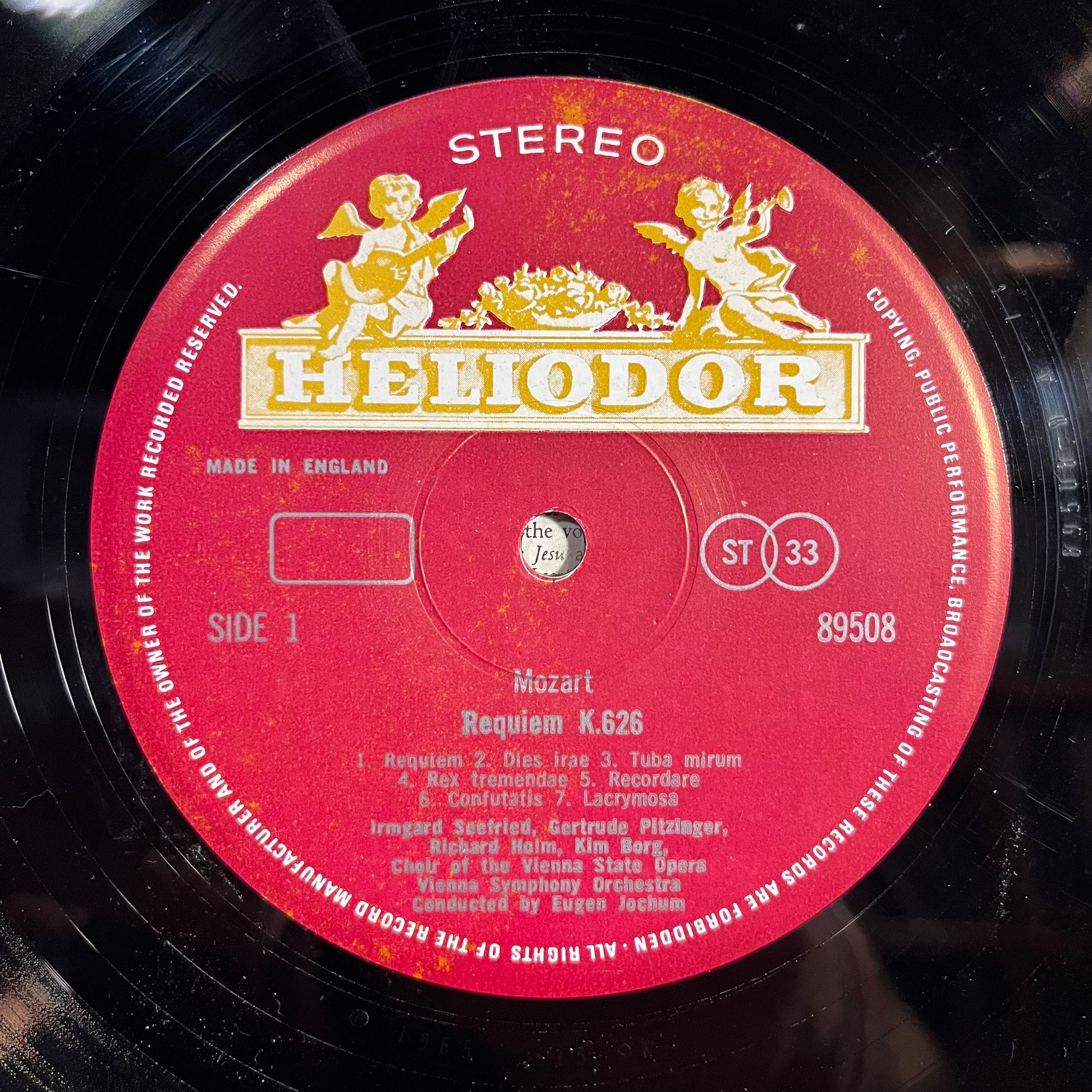 Wolfgang Amadeus Mozart - Requiem KV 626 *UK* | Excellent (EX) Excellent (EX) - CLASSICAL / USED *EXCELLENT+*