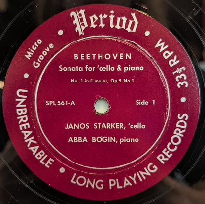Ludwig van Beethoven - Cello Sonatas Volume 1 | Excellent (EX) Near Mint (NM) - CLASSICAL / USED *EXCELLENT+*