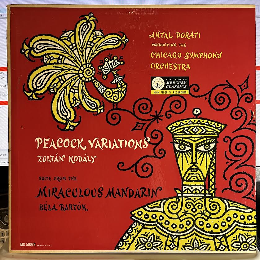 Peacock Variations / Suite From The Miraculous Mandarin | Excellent+ (EX+) Near Mint (NM)