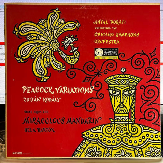 Peacock Variations / Suite From The Miraculous Mandarin | Excellent+ (EX+) Near Mint (NM)