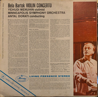 Violin Concerto (VINYL) | Excellent+ (EX+) Excellent+ (EX+) - CLASSICAL / USED *EXCELLENT+*