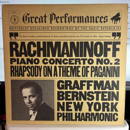 Piano Concerto No. 2 / Rhapsody On A Theme Of Paganini (VINYL) | - CLASSICAL / USED *EXCELLENT+*