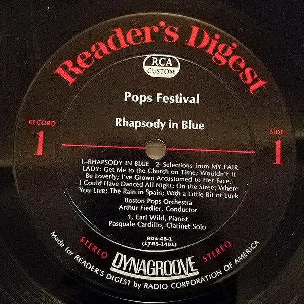 Arthur Fiedler - Pops Festival | Excellent (EX) Excellent (EX) - CLASSICAL / USED *EXCELLENT+*