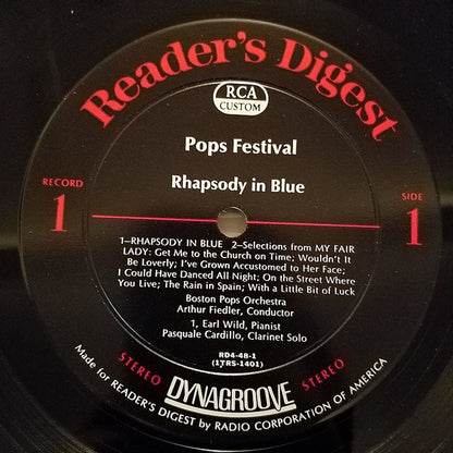 Arthur Fiedler - Pops Festival | Excellent (EX) Excellent (EX) - CLASSICAL / USED *EXCELLENT+*