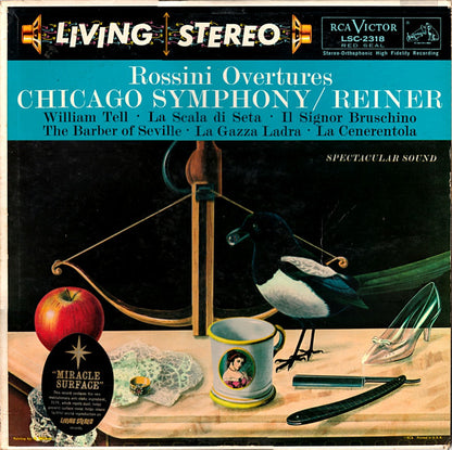 Gioacchino Rossini - Rossini Overtures (VINYL LP RCA Victor Red Seal – LSC-2318) | USED Excellent (EX) - CLASSICAL / USED *EXCELLENT+*