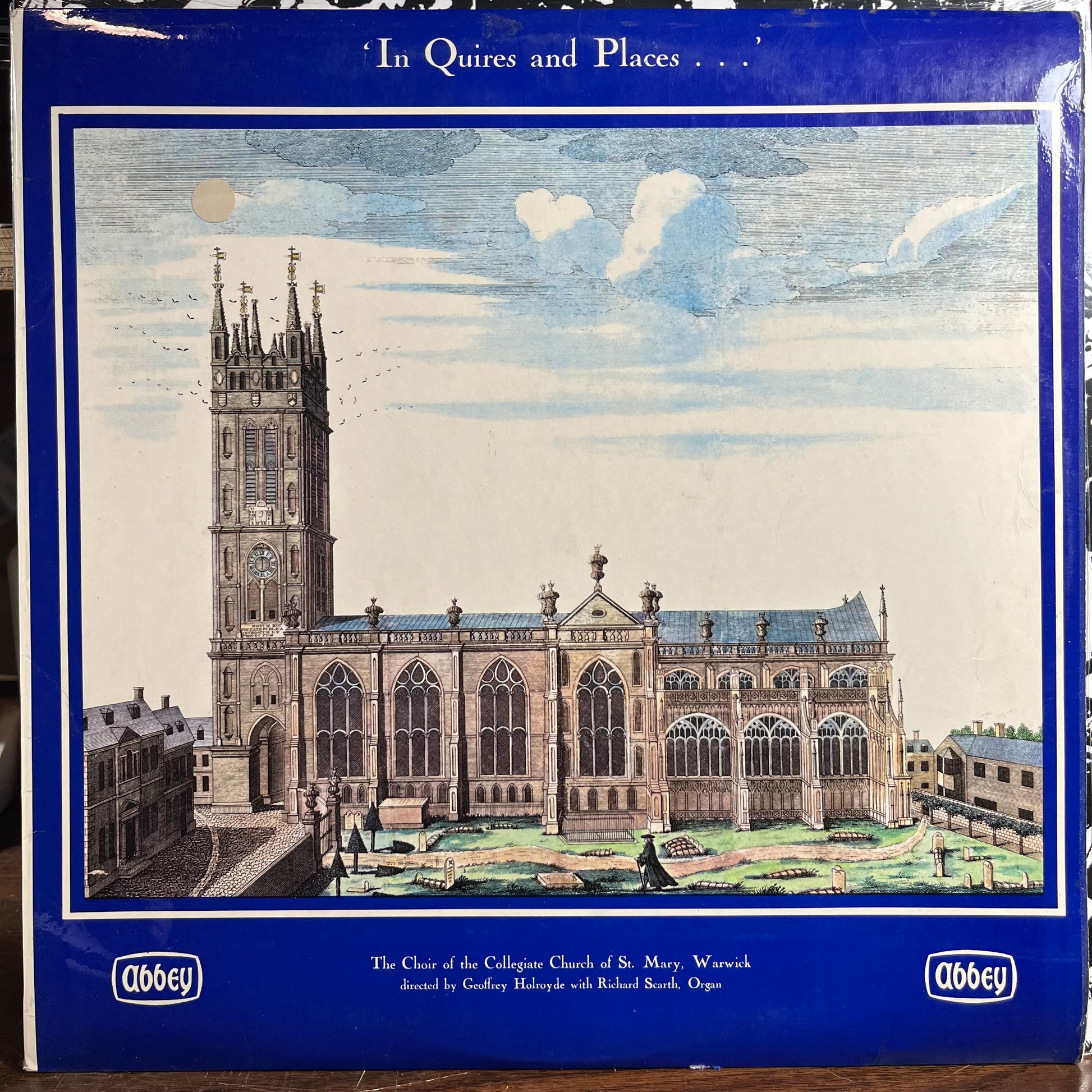 'In Quires And Places...' (VINYL) | Excellent+ (EX+) Near Mint- (NM-) - CLASSICAL / USED *EXCELLENT+*