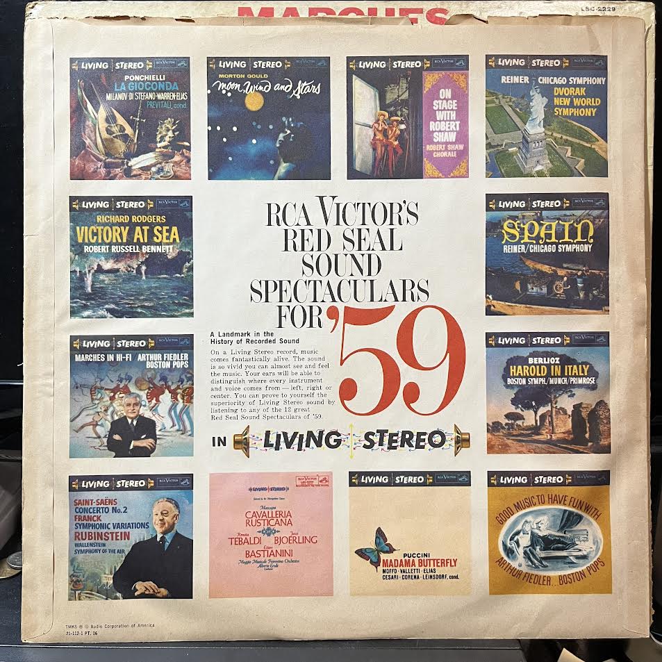 Marches In Hi-Fi (VINYL) | Excellent+ (EX+) Very Good Plus Plus (VG++) - CLASSICAL / USED *EXCELLENT+*