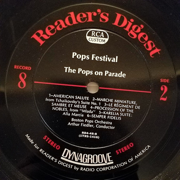 Arthur Fiedler - Pops Festival | Excellent (EX) Excellent (EX) - CLASSICAL / USED *EXCELLENT+*