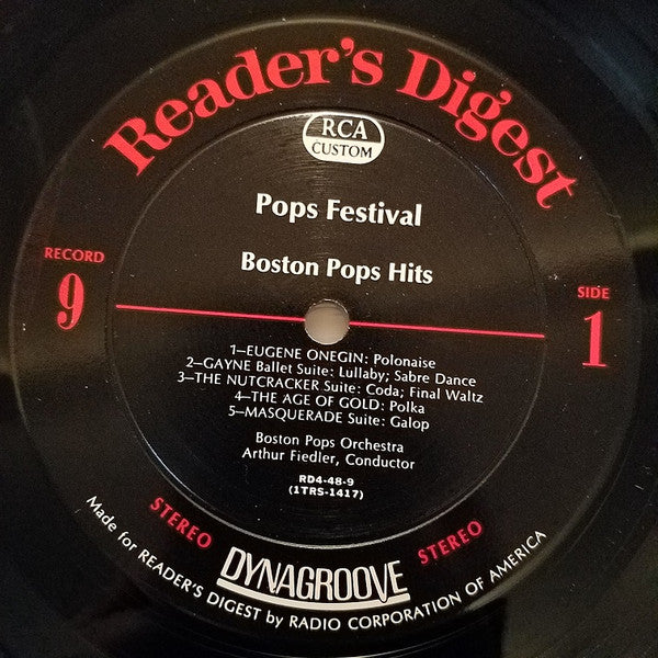 Arthur Fiedler - Pops Festival | Excellent (EX) Excellent (EX) - CLASSICAL / USED *EXCELLENT+*