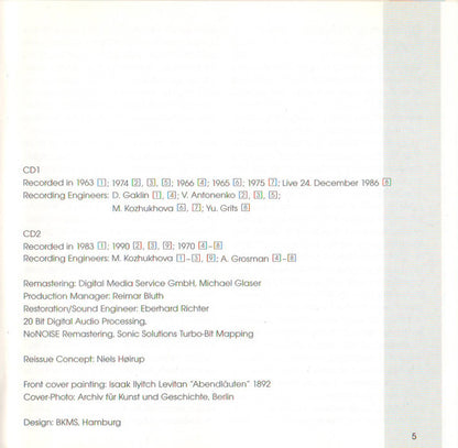 Orchestral Pictures From Russia (2xCD) | Excellent+ (EX+) Near Mint (NM) - CLASSICAL / USED *EXCELLENT+*