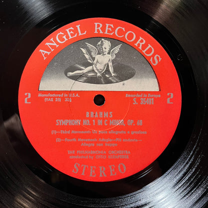 Symphony No. 1 in C Minor, Op. 68 (VINYL - 1ST PRESS) | Excellent+ (EX+) Very Good Plus Plus (VG++) - CLASSICAL / USED *EXCELLENT+*