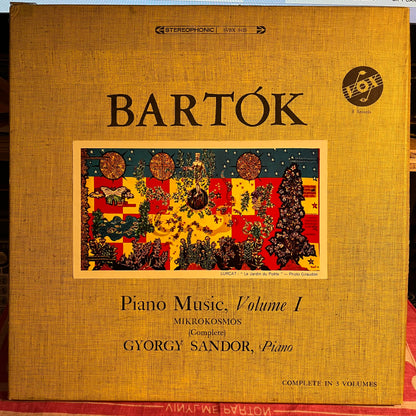 Piano Music, Volume I (Mikrokosmos) *3XLP BOX* | Excellent (EX) Very Good Plus (VG+)