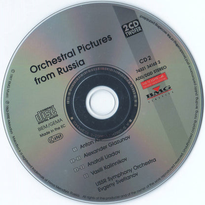 Orchestral Pictures From Russia (2xCD) | Excellent+ (EX+) Near Mint (NM) - CLASSICAL / USED *EXCELLENT+*