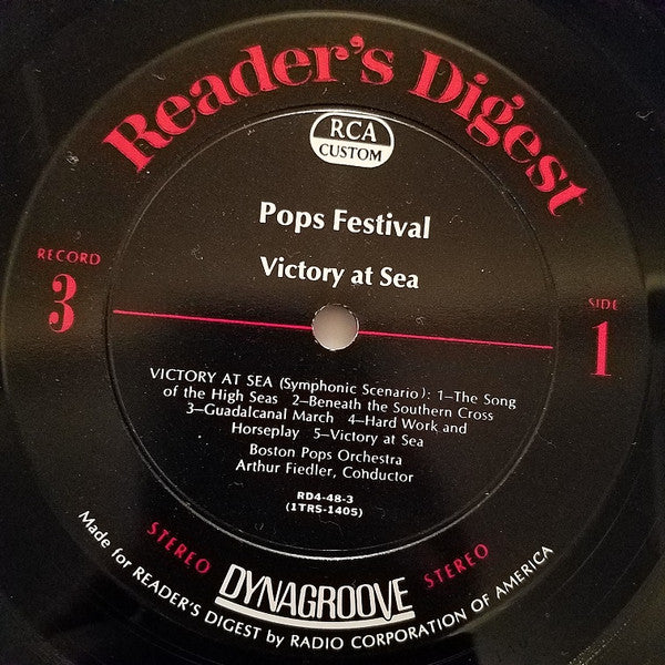 Arthur Fiedler - Pops Festival | Excellent (EX) Excellent (EX) - CLASSICAL / USED *EXCELLENT+*