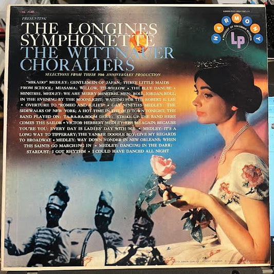 The Longines Symphonette And The Wittnauer Choraliers Selections (VINYL) | Excellent+ (EX+) Near Mint (NM or M-) - CLASSICAL / USED *EXCELLENT+*
