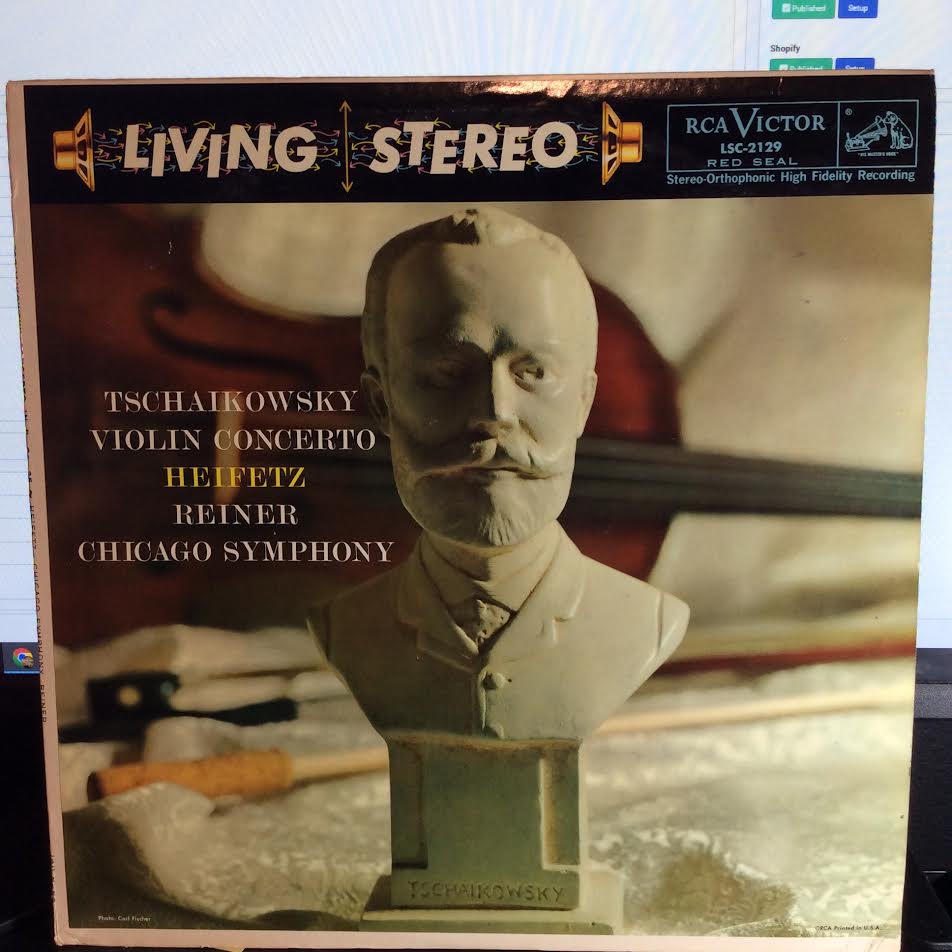 Pyotr Ilyich Tchaikovsky - Violin Concerto (VINYL LP RCA Victor Red Seal ‎– LSC-2129) | USED Excellent+ (EX+) Excellent+ (EX+) - CLASSICAL / USED *EXCELLENT+*