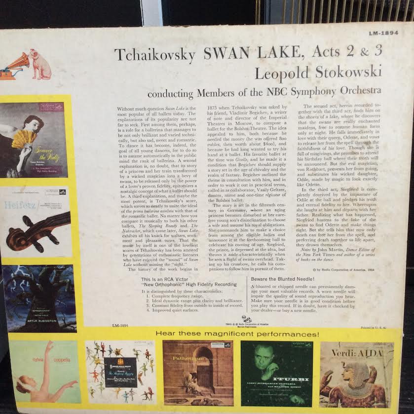 Swan Lake Acts Il And Ill (VINYL) | Very Good Plus (VG+) Very Good Plus (VG+) - CLASSICAL / USED *EXCELLENT+*