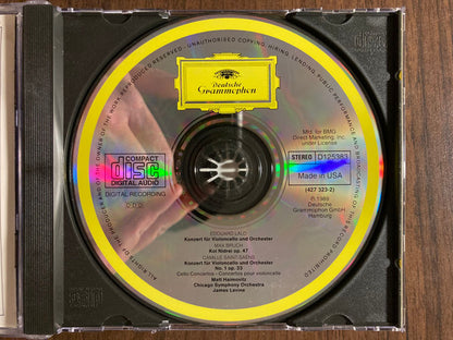 Saint-Saëns • Lalo: Cello Concertos / Bruch: Kol Nidrei (CD) | Excellent+ (EX+) Near Mint (NM) - CLASSICAL / USED *EXCELLENT+*