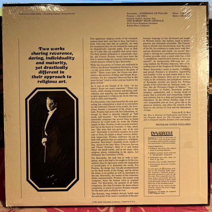 Igor Stravinsky - Symphony Of Psalms / Gloria *SHRINK* | Excellent (EX) Near Mint (NM) - CLASSICAL / USED *EXCELLENT+*