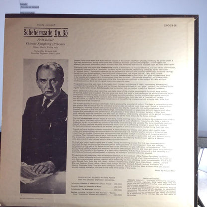 Nikolai Rimsky-Korsakov - Scheherazade (VINYL LP RCA Victor Red Seal – LSC-2446) | USED Excellent+ (EX+) Excellent (EX) - CLASSICAL / USED *EXCELLENT+*
