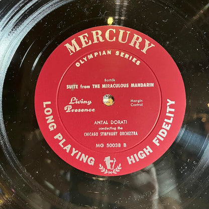Peacock Variations / Suite From The Miraculous Mandarin | Excellent+ (EX+) Near Mint (NM)