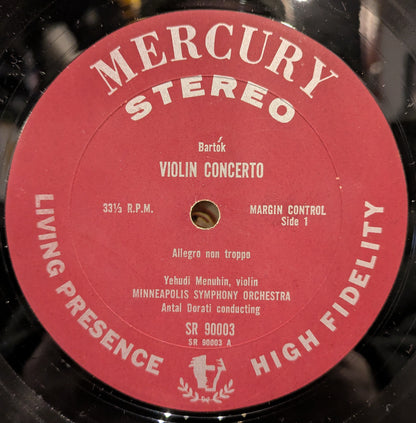 Violin Concerto (VINYL) | Excellent+ (EX+) Excellent+ (EX+) - CLASSICAL / USED *EXCELLENT+*