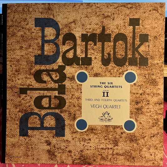 The Six String Quartets - II - Third And Fourth Quartets | Excellent (EX) Near Mint (NM)