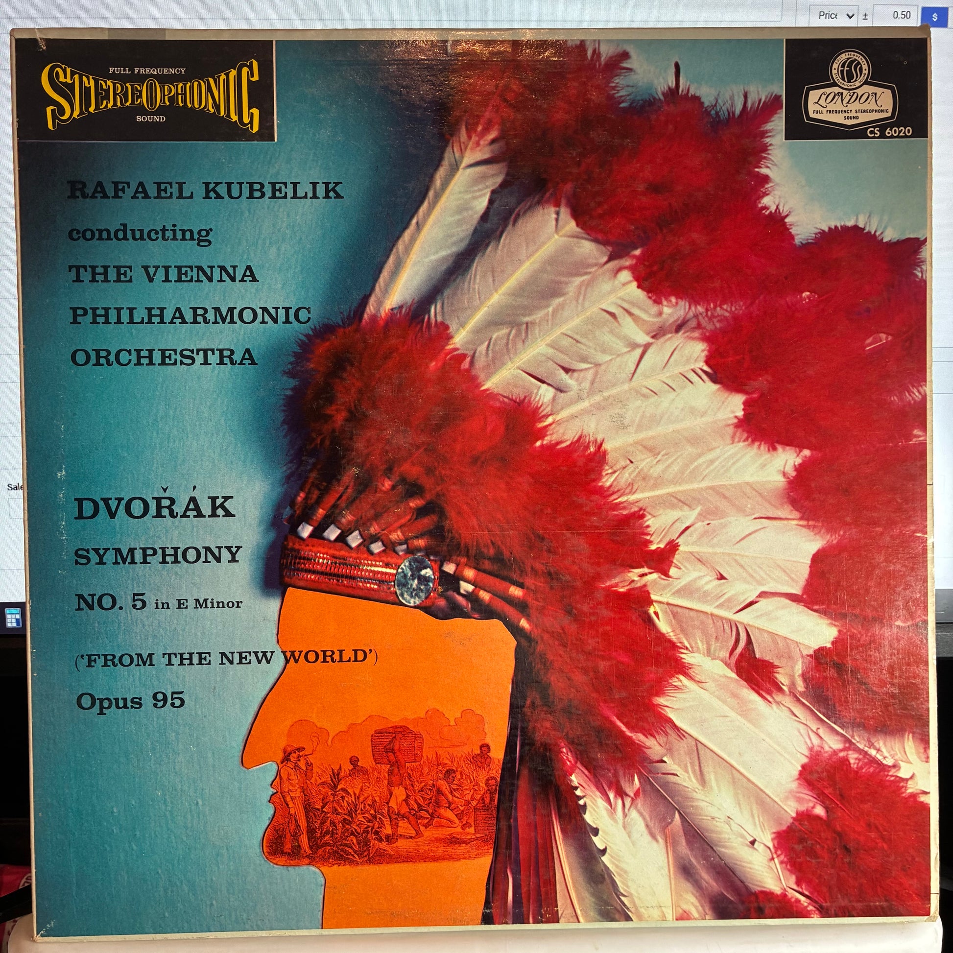 Symphony No. 5 In E Minor ('From The New World') Opus 95 (VINYL) | Excellent+ (EX+) - CLASSICAL / USED *EXCELLENT+*