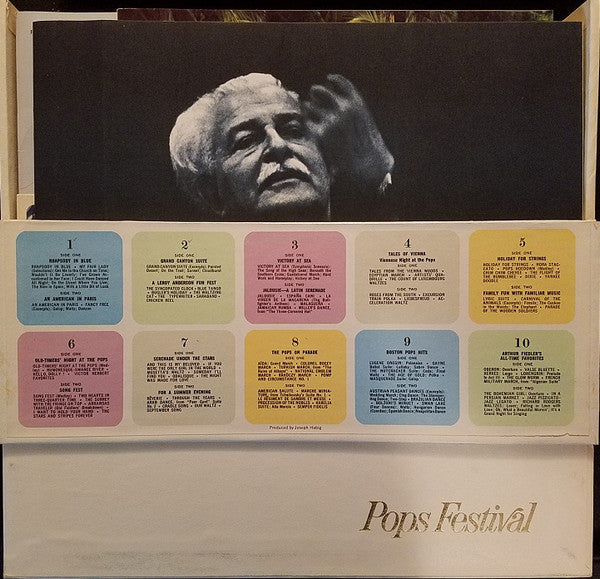 Arthur Fiedler - Pops Festival | Excellent (EX) Excellent (EX) - CLASSICAL / USED *EXCELLENT+*