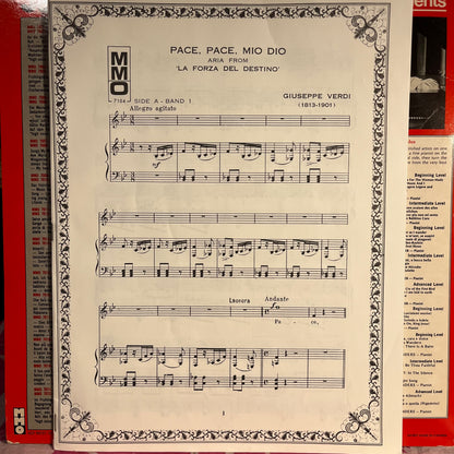Verdi Operatic Arias For Soprano Voice *BOOKLET* | Excellent (EX) Excellent (EX)