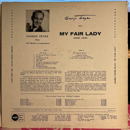 George Feyer - Heavenly Echoes Of My Fair Lady | Excellent (EX) Excellent (EX) - CLASSICAL / USED *EXCELLENT+*