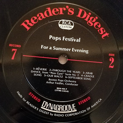 Arthur Fiedler - Pops Festival | Excellent (EX) Excellent (EX) - CLASSICAL / USED *EXCELLENT+*