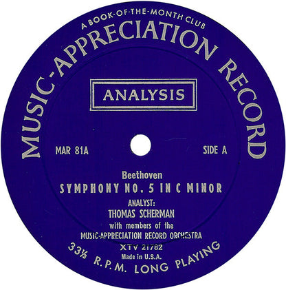Symphony No. 5 In C Minor | Excellent (EX) Excellent (EX)