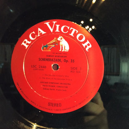 Nikolai Rimsky-Korsakov - Scheherazade (VINYL LP RCA Victor Red Seal – LSC-2446) | USED Excellent+ (EX+) Excellent (EX) - CLASSICAL / USED *EXCELLENT+*