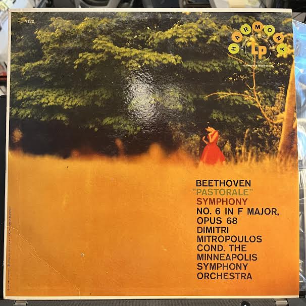 "Pastorale" Symphony No. 6 In F Major Opus 68 (VINYL) | Excellent+ (EX+) Near Mint (NM or M-) - CLASSICAL / USED *EXCELLENT+*