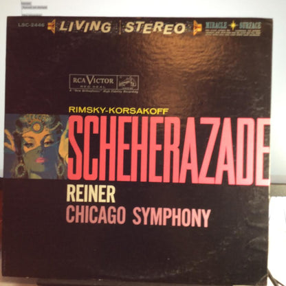 Nikolai Rimsky-Korsakov - Scheherazade (VINYL LP RCA Victor Red Seal – LSC-2446) | USED Excellent+ (EX+) Excellent (EX) - CLASSICAL / USED *EXCELLENT+*