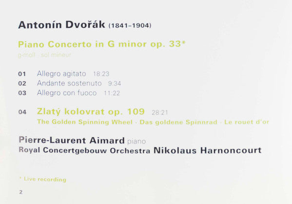 Piano Concerto • The Golden Spinning Wheel (CD) | Excellent+ (EX+) Near Mint (NM) - CLASSICAL / USED *EXCELLENT+*