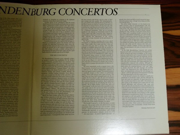 Johann Sebastian Bach - Brandenburg Concertos | Excellent (EX) Very Good Plus (VG+) - CLASSICAL / USED *EXCELLENT*