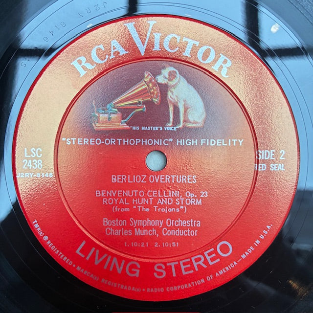 Berlioz Overtures (VINYL) | Excellent (EX) Very Good (VG) - CLASSICAL / USED *EXCELLENT*