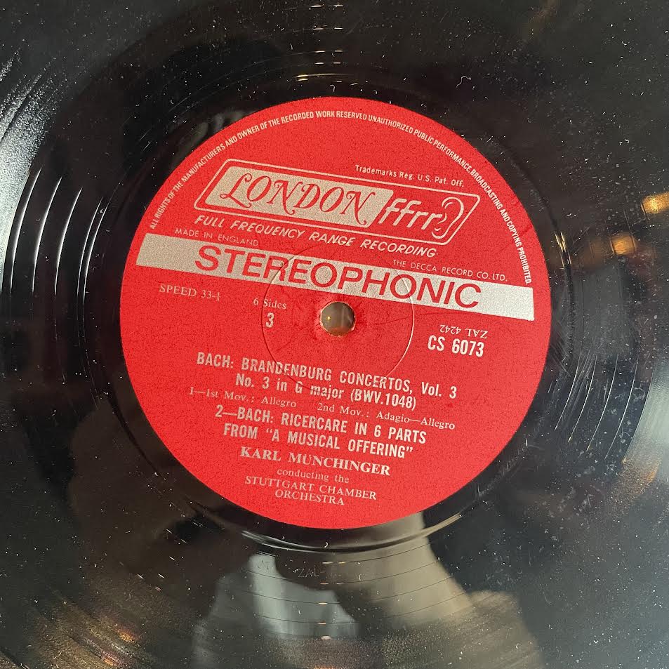 Brandenburg Concertos (Complete) (3xVINYL BOX) | Excellent (EX) Near Mint (NM) - CLASSICAL / USED *EXCELLENT*