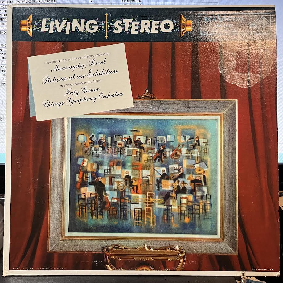 Pictures At An Exhibition (VINYL) | Excellent (EX) Excellent (EX) - CLASSICAL / USED *EXCELLENT*