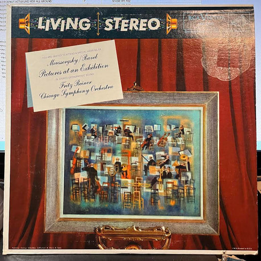 Pictures At An Exhibition (VINYL) | Excellent (EX) Excellent (EX) - CLASSICAL / USED *EXCELLENT*