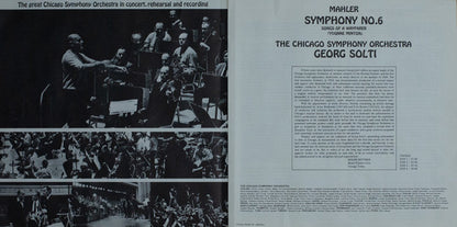 Gustav Mahler - Symphony No. 6 / Songs Of A Wayfarer | Excellent (EX) Very Good Plus (VG+) - CLASSICAL / USED *EXCELLENT*
