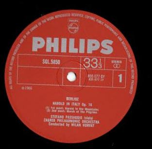 Hector Berlioz - Harold In Italy, Op. 16 *UK* | Excellent (EX) Near Mint (NM) - CLASSICAL / USED *EXCELLENT*