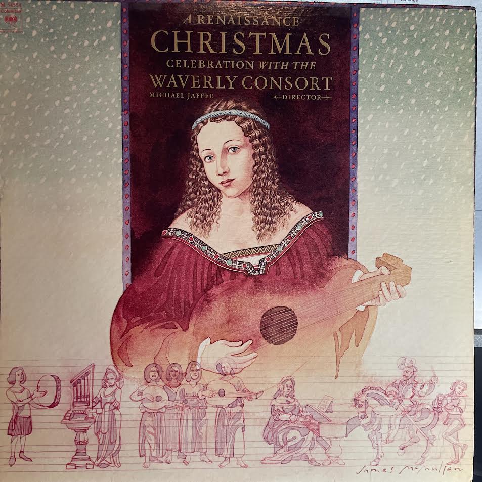 A Renaissance Christmas Celebration With The Waverly Consort (VINYL) | Excellent (EX) Excellent (EX) - CLASSICAL / USED *EXCELLENT*