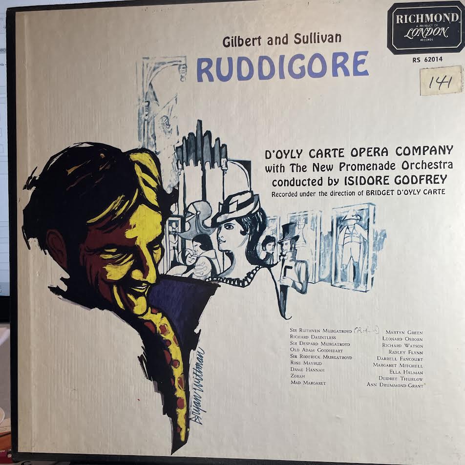 Ruddigore (The Witch's Curse) (2xVINYL BOX) | Excellent (EX) Excellent+ (EX+) - CLASSICAL / USED *EXCELLENT*