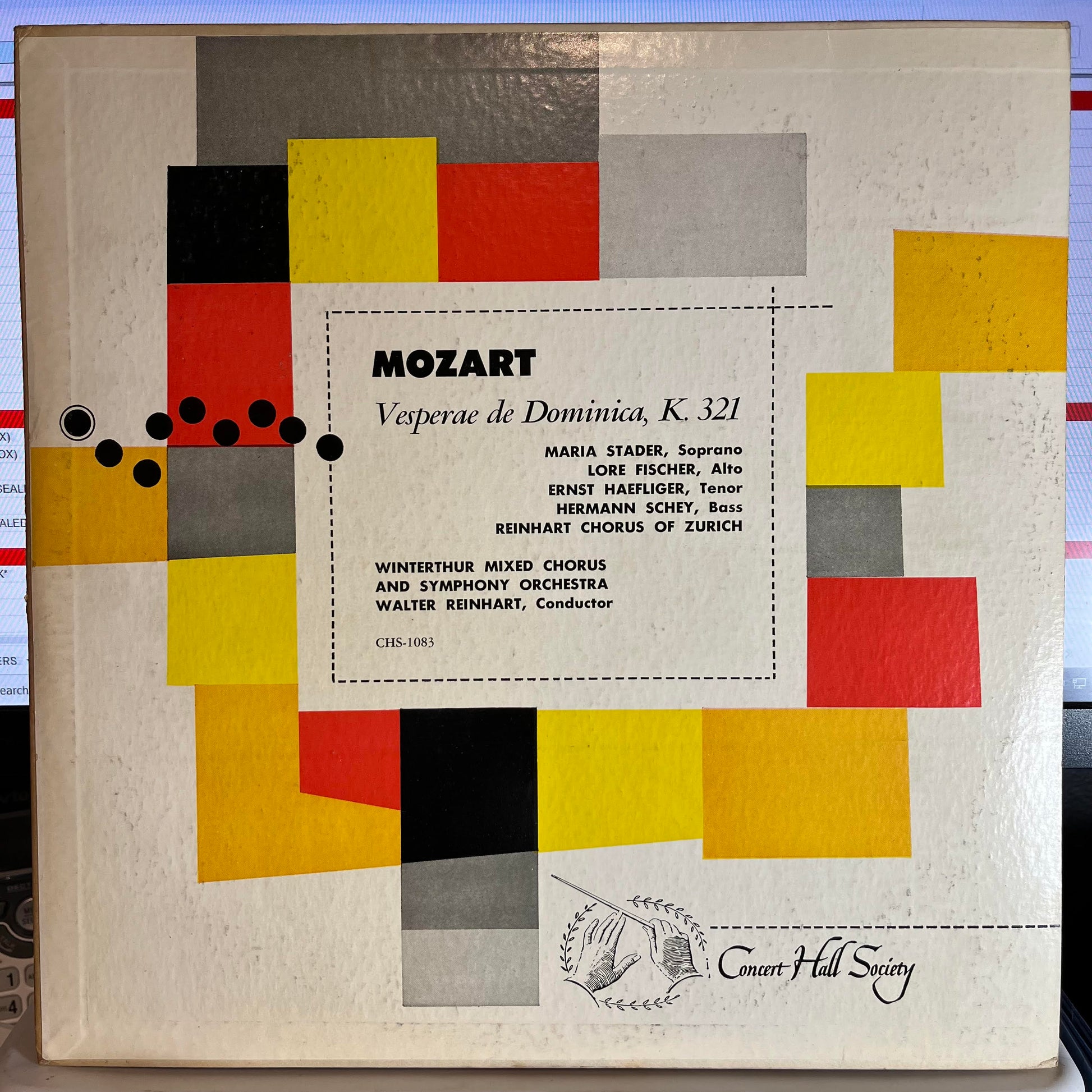 Wolfgang Amadeus Mozart - Vesperae De Dominica, K.321 | Excellent (EX) Excellent (EX) - CLASSICAL / USED *EXCELLENT*