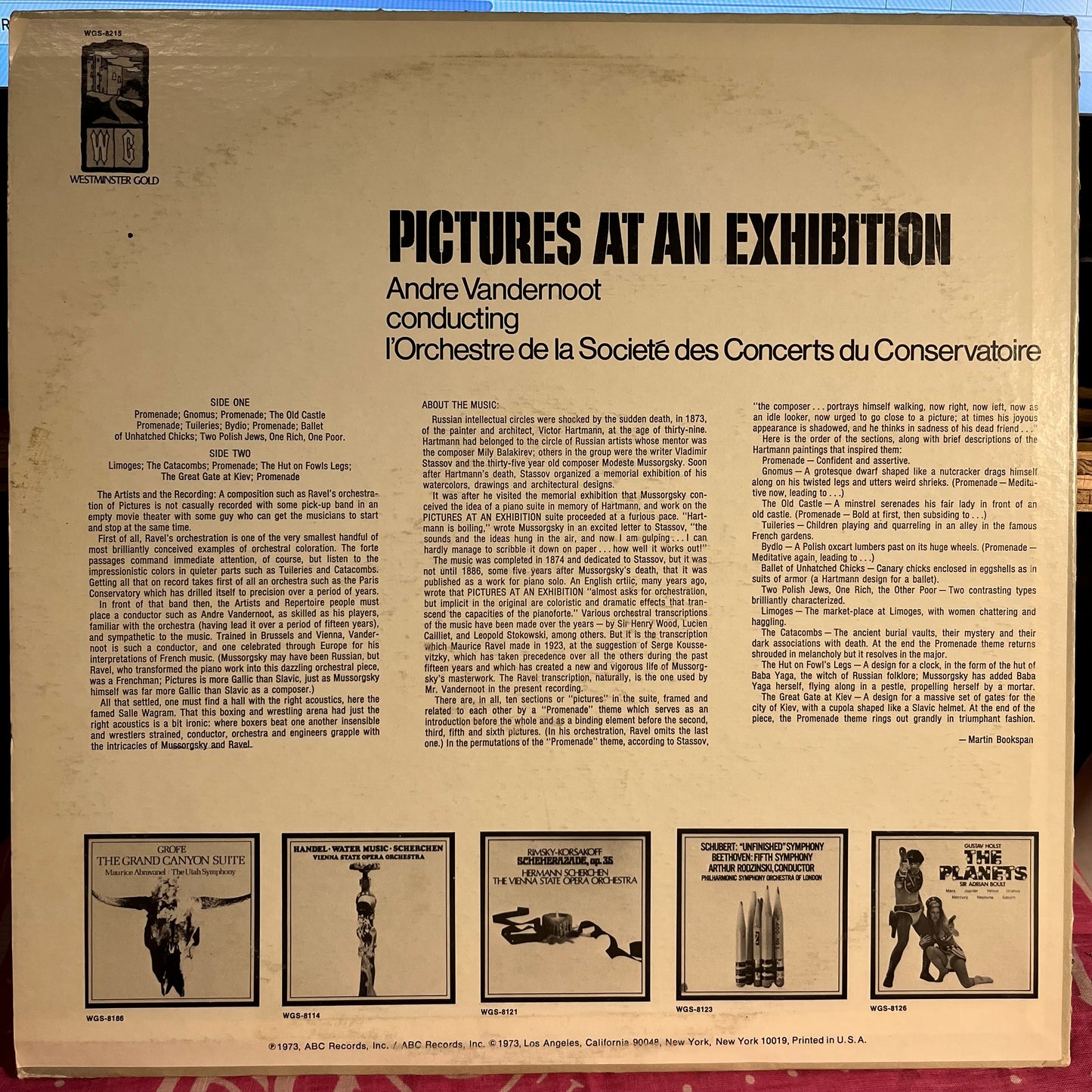 Maurice Ravel - Pictures At An Exhibition | Excellent (EX) Excellent (EX) - CLASSICAL / USED *EXCELLENT*