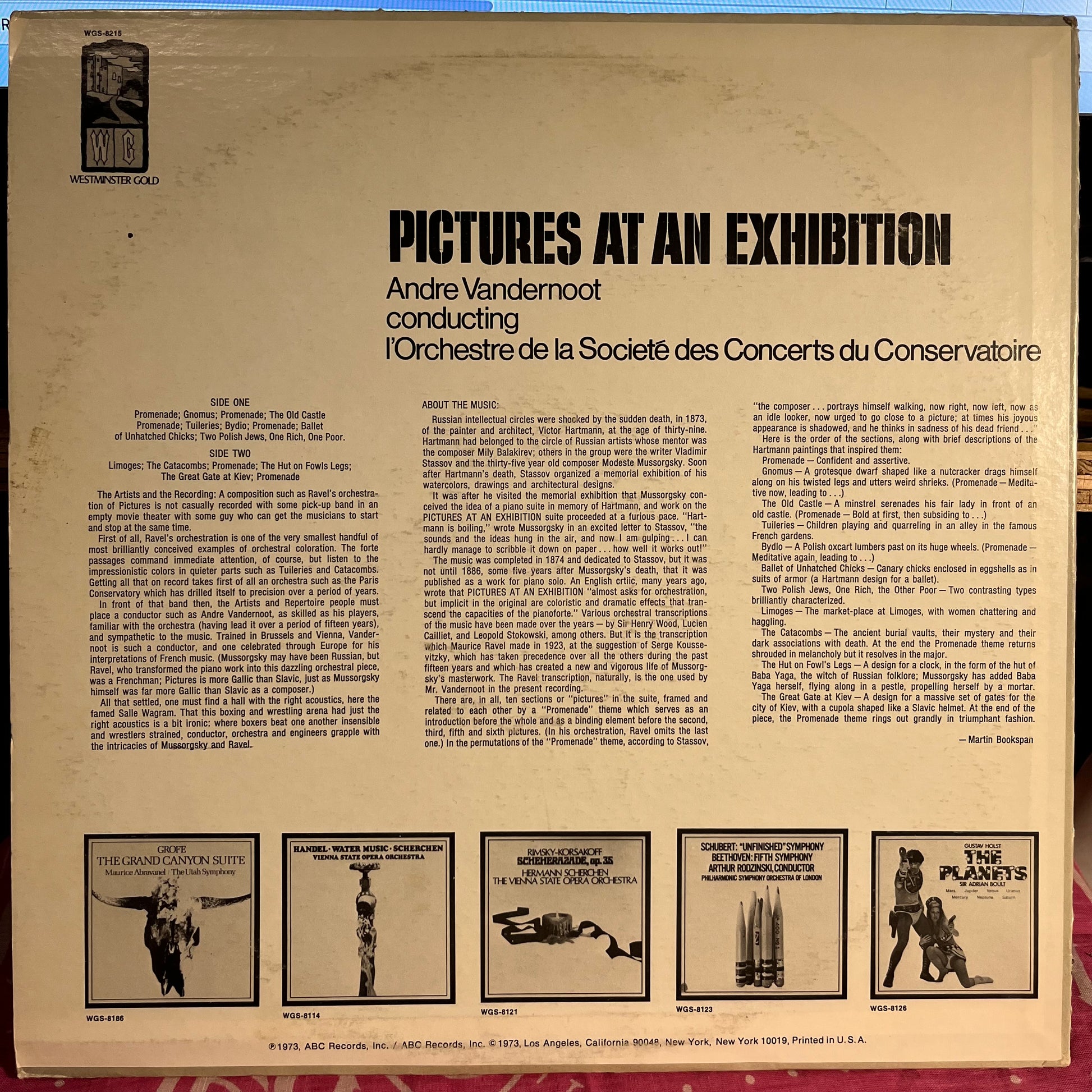 Maurice Ravel - Pictures At An Exhibition | Excellent (EX) Excellent (EX) - CLASSICAL / USED *EXCELLENT*